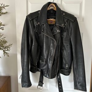 Vintage Harley Davidson leather jacket